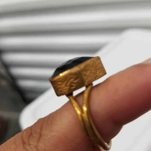 Moroccan RING,24K PLATED. - Picture 3 of 5